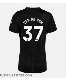 Günstige Tottenham Hotspur Micky van de Ven #37 Auswärtstrikot Damen 2025-26 Kurzarm